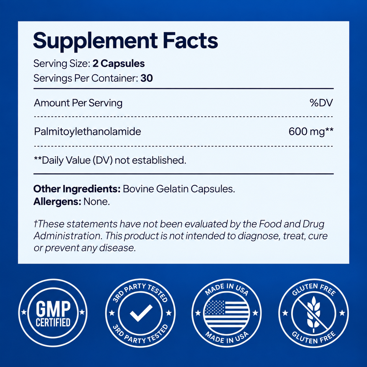 PEA Cellular Comfort Capsules